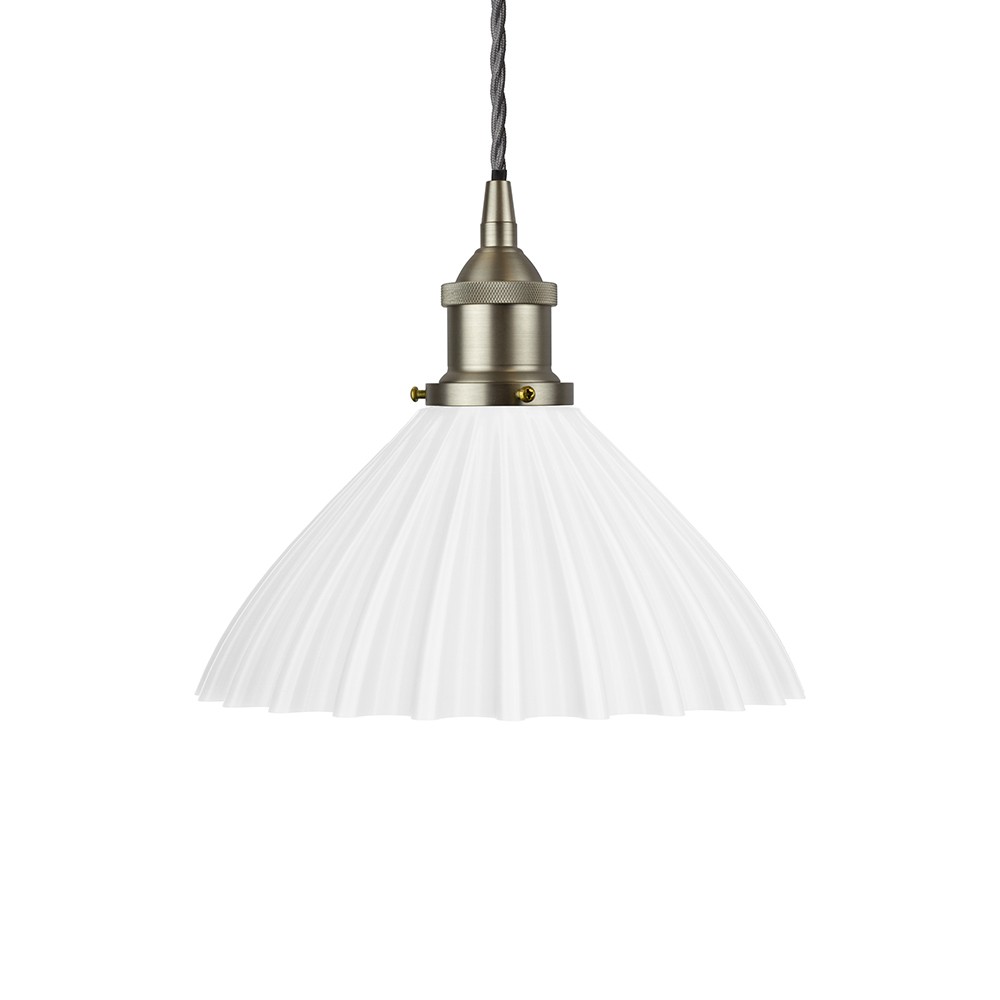 Scallop Shell Pendant Surf White