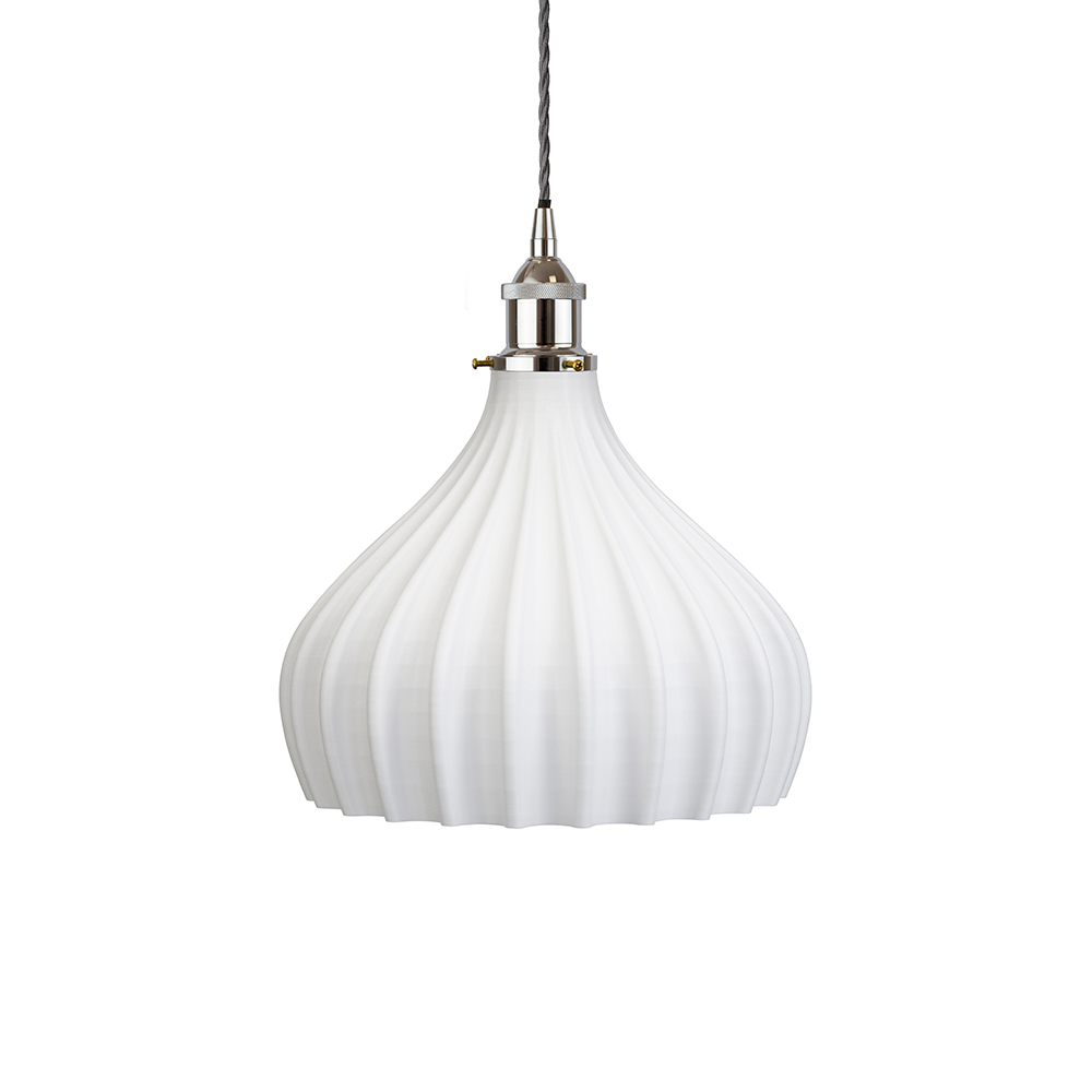 Persian Shallow Pendant Surf White