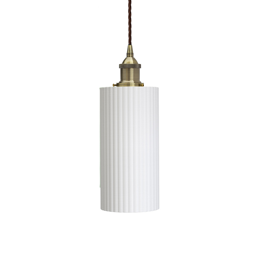 Ionian Ripple Deep Pendant Surf White