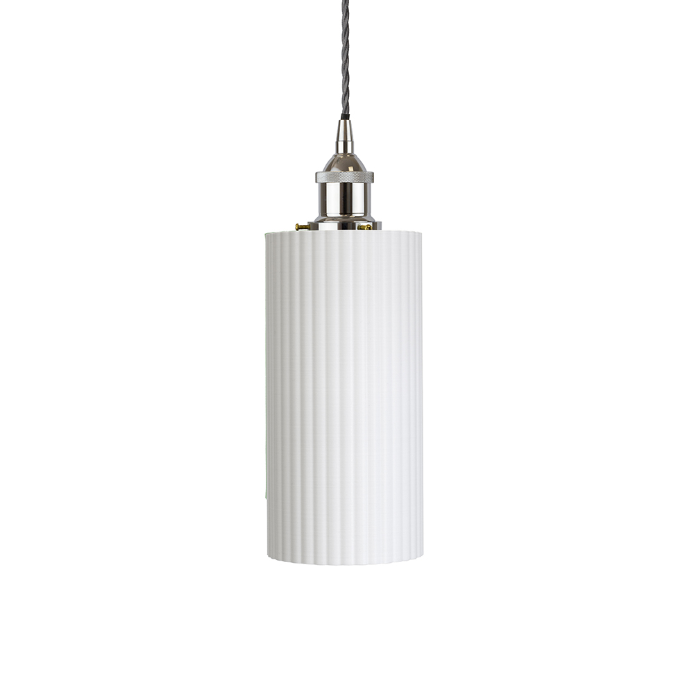 Ionian Ripple Deep Pendant Surf White