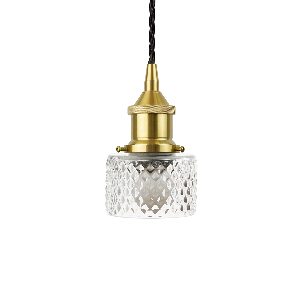 Petite Prismatic Glass Pendant Light