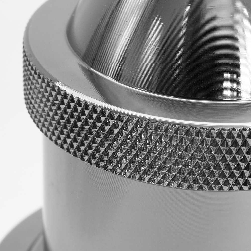 Prismatic Stepped Dome Glass Pendant Light