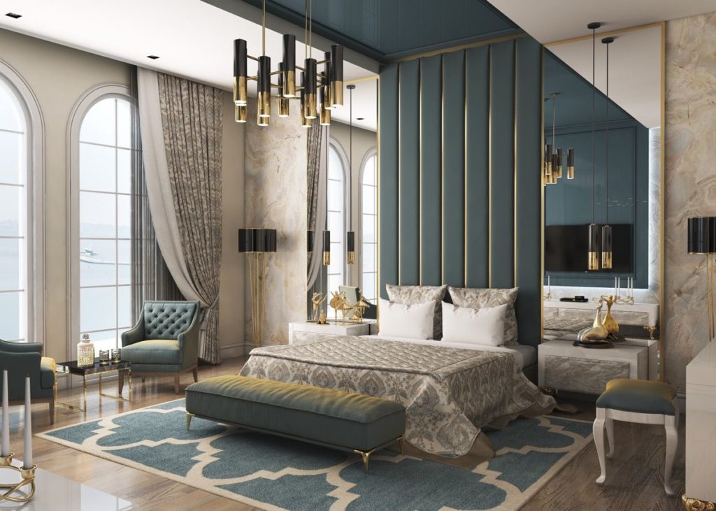 Art Deco Interior Design Ideas Living Room Soho Lighting - Art Deco Bedroom Paint Colors