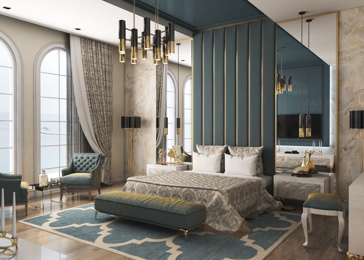 Art Deco Interior Design Ideas | Art Deco Living Room Ideas - Soho Lighting