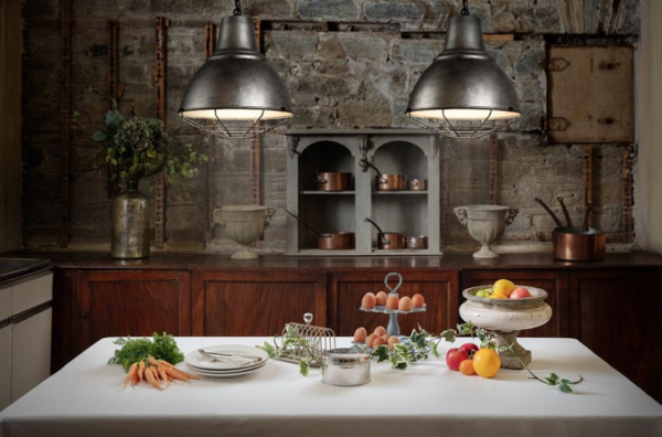 Industrial Chic Living Room Décor | Industrial Chic Light Fixtures ...