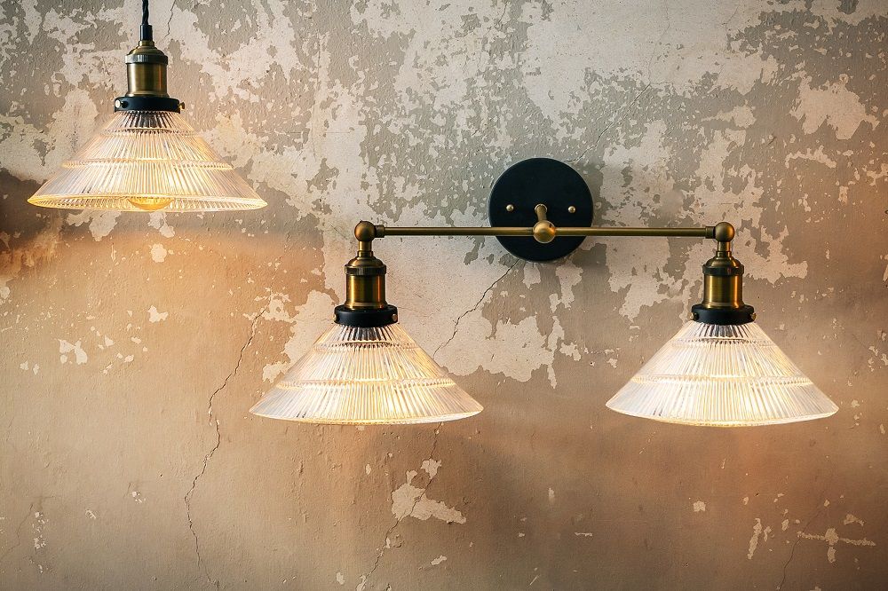 vintage bathroom lighting