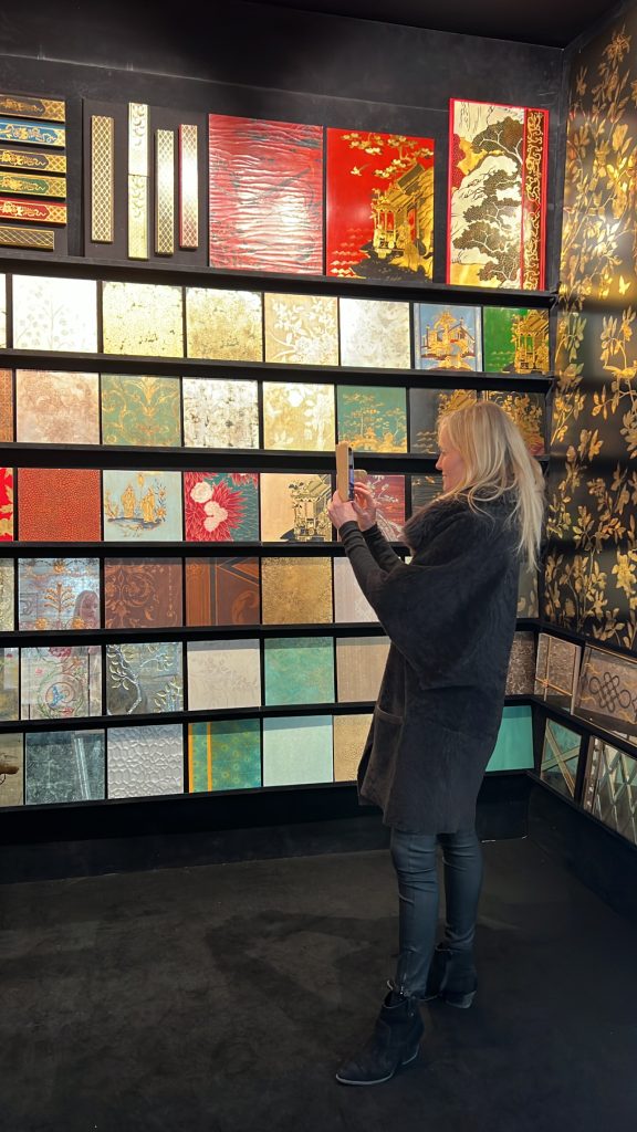 Founding Director of Soho Lighting Co. finding inspiration at London Design Week for upcoming projects.